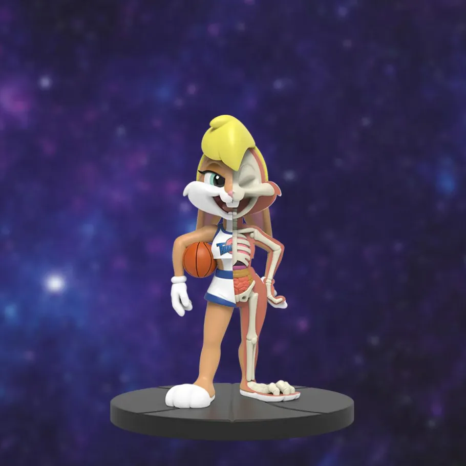 Blind Box>Space Jam - Freeny’s Hidden Dissectibles Series 01 Blind Box Vinyl Figure (Display of 6)