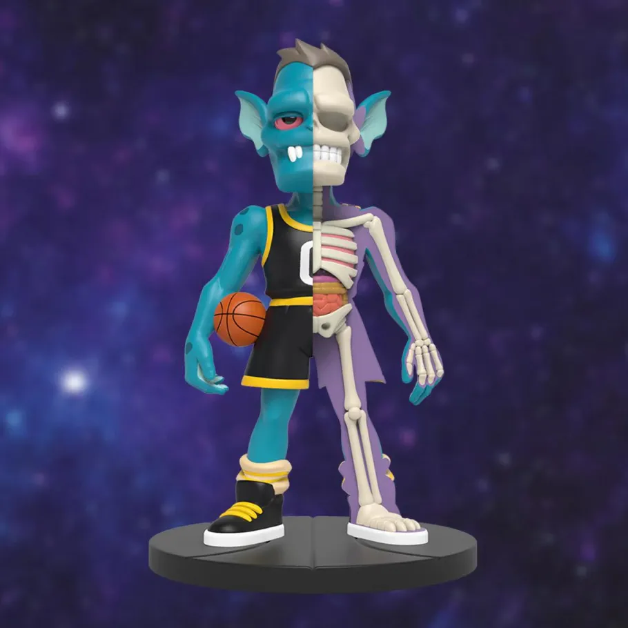 Blind Box>Space Jam - Freeny’s Hidden Dissectibles Series 01 Blind Box Vinyl Figure (Display of 6)