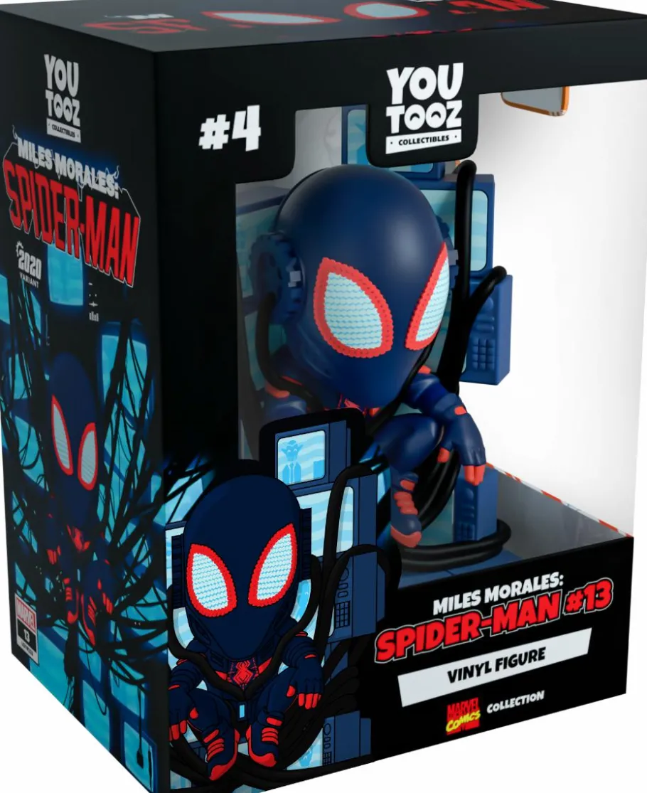 Designer Vinyl>Spider-Man - Miles Morales #13 Comic Cover 4.5" Vinyl Figure Diorama