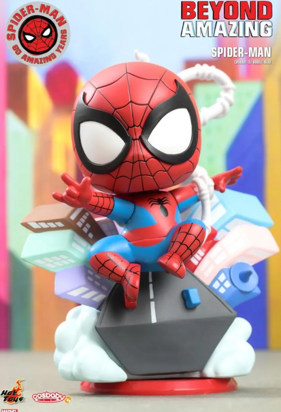 Cosbaby>Spider-Man - Beyond Amazing 60th Anniversary Cosbaby (S) Hot Toys Figure