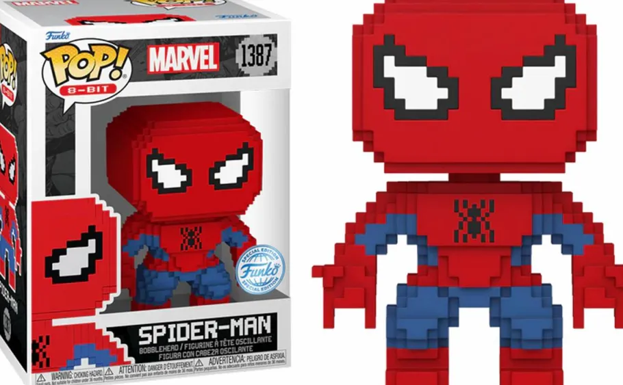 Standard Pop!>Spider-Man - 8-Bit Pop! Vinyl Figure
