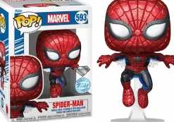 Standard Pop!>Spider-Man - First Appearance Diamond Glitter 80th Anniversary Pop! Vinyl Figure