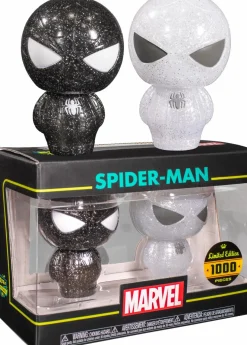 Designer Vinyl>Spider-Man - White & Black XS Hikari Vinyl Figure 2-Pack
