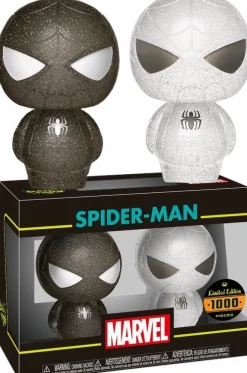 Designer Vinyl>Spider-Man - White & Black XS Hikari Vinyl Figure 2-Pack