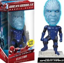 Bobble-Heads>Spider-Man Spiderman - The Amazing Spiderman 2 - Electro Wacky Wobbler Bobble Head
