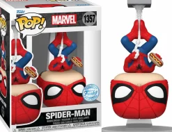 Standard Pop!>Spider-Man - Upside Down with Hot Dog Pop! Vinyl Figure