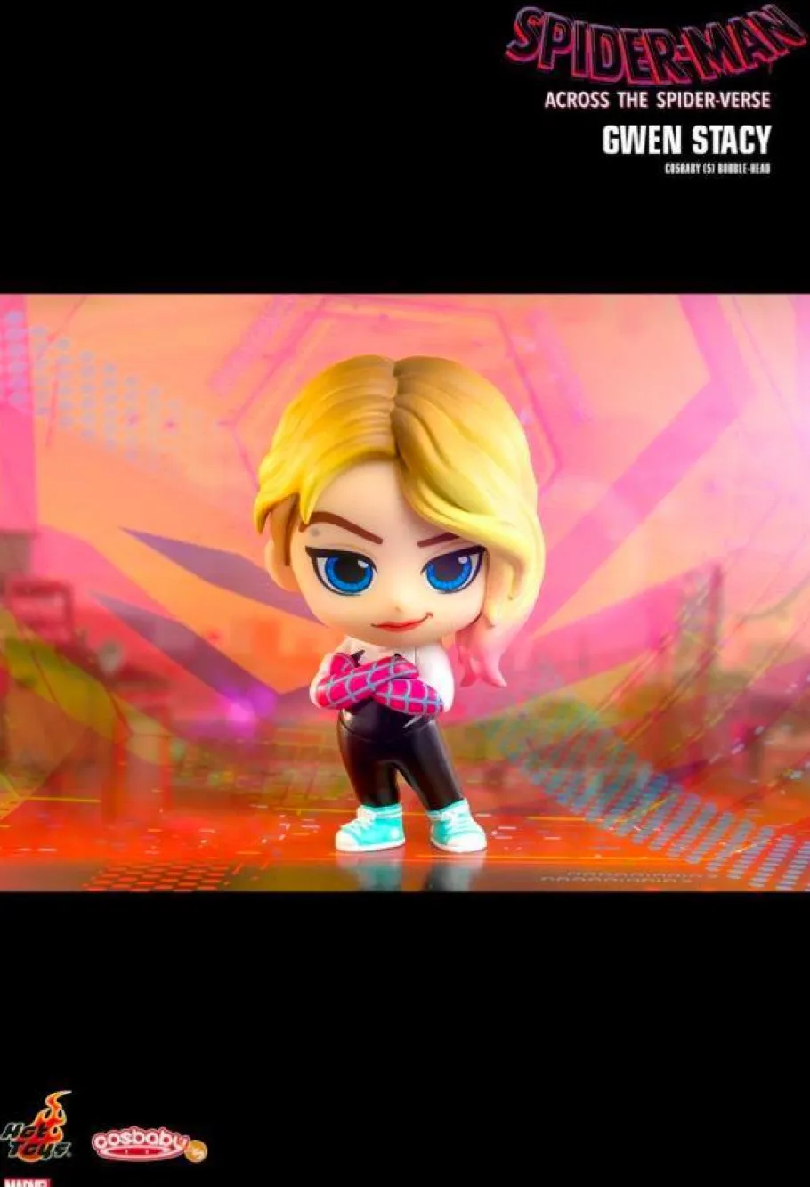 Cosbaby>Spider-Man : Across the Spider-Verse (2023) - Gwen Stacy Cosbaby (S) Hot Toys Figure