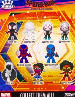 Collector & Mystery Boxes>Spider-Man : Across the Spider-Verse (2023) - Funko Minis 3" Vinyl Figure (Mystery Single Unit)