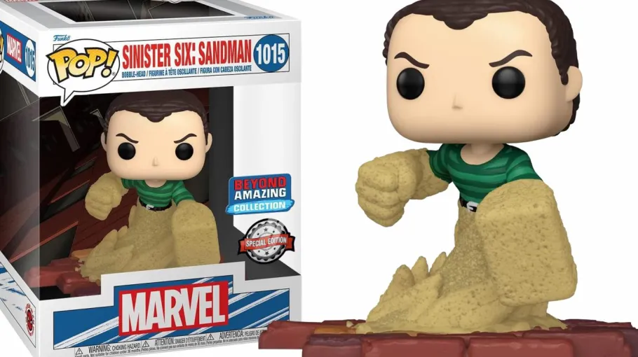 Pop! Deluxe>Spider-Man : Beyond Amazing - Sandman Sinister Six Deluxe Pop! Vinyl Figure