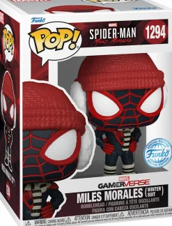 Standard Pop!>Spider-Man : Miles Morales - Miles Morales (Winter Suit) Pop! Vinyl Figure