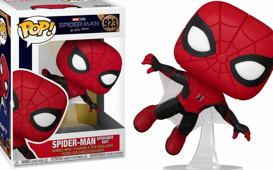 Standard Pop!>Spider-Man : No Way Home - in Upgraded Suit Pop! Vinyl Figure