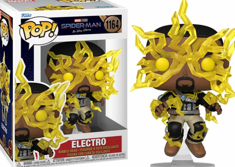 Standard Pop!>Spider-Man : No Way Home - Electro Pop! Vinyl Figure
