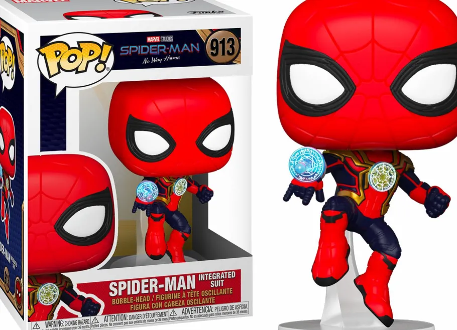 Standard Pop!>Spider-Man : No Way Home - in Integrated Suit Pop! Vinyl Figure