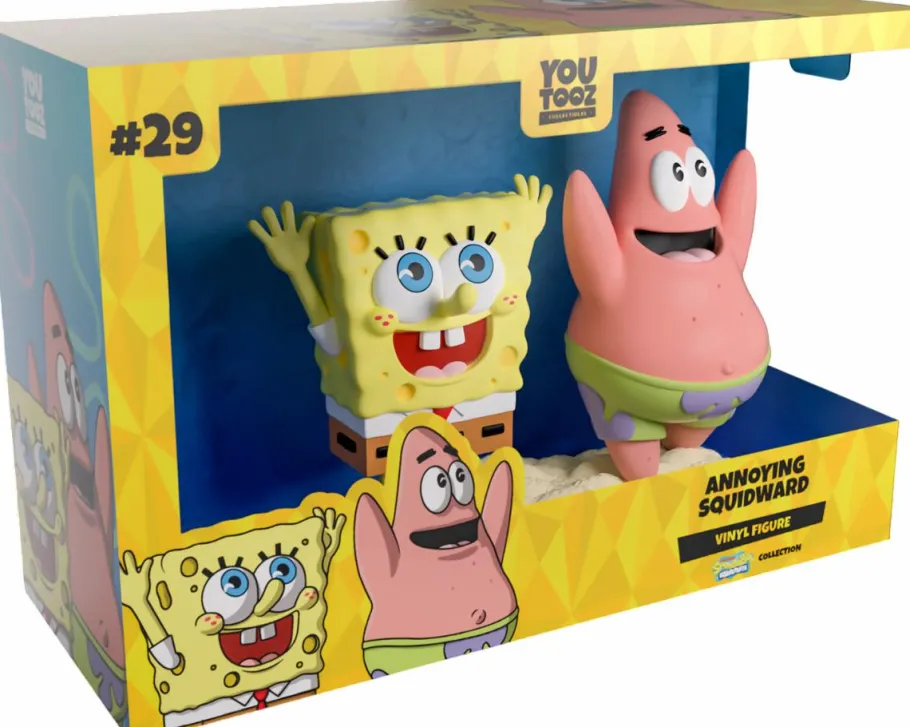 Designer Vinyl>SpongeBob SquarePants - Annoying Squidward 5" Vinyl Figure 2-Pack
