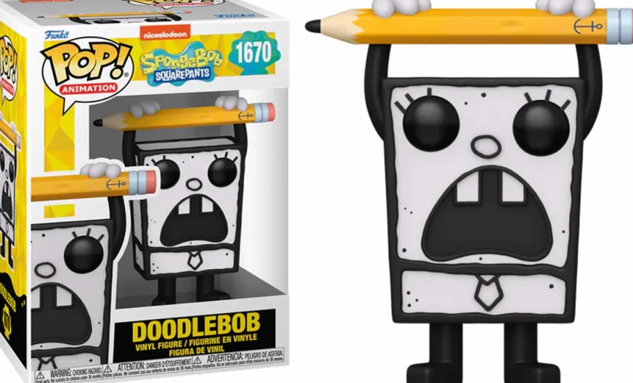 Standard Pop!>SpongeBob SquarePants - Doodlebob 25th Anniversary Pop! Vinyl Figure