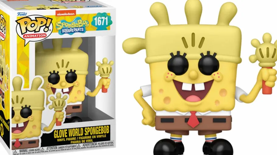 Standard Pop!>SpongeBob SquarePants - Glove World SpongeBob 25th Anniversary Pop! Vinyl Figure