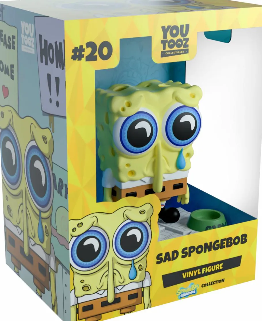 Designer Vinyl>SpongeBob SquarePants - Sad SpongeBob 4" Vinyl Figure