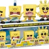 Standard Pop!>SpongeBob SquarePants - Glow in the Dark Pop! Vinyl Figure 4-Pack