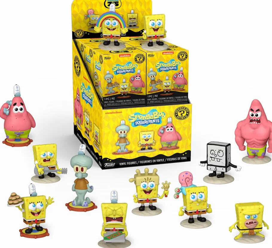 Blind Box>SpongeBob SquarePants - 25th Anniversary Mystery Minis Blind Box (Display of 12)