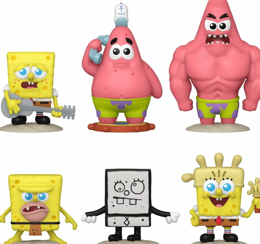 Blind Box>SpongeBob SquarePants - 25th Anniversary 3" Scale Mini Vinyl Figure (Mystery Single Unit)