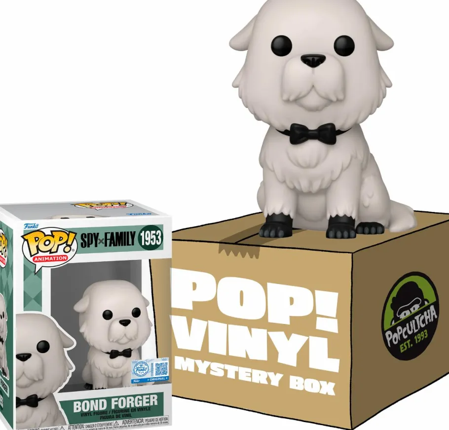 Collector & Mystery Boxes>Spy x Family - Bond Forger (Includes Bond & 3 Exclusive Pop! Vinyl Figures)