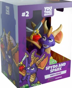 Designer Vinyl>Spyro the Dragon - Spyro & Sparx 3.5" Vinyl Figure