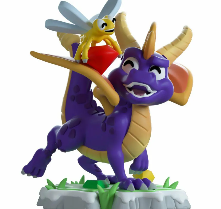 Designer Vinyl>Spyro the Dragon - Spyro & Sparx 3.5" Vinyl Figure