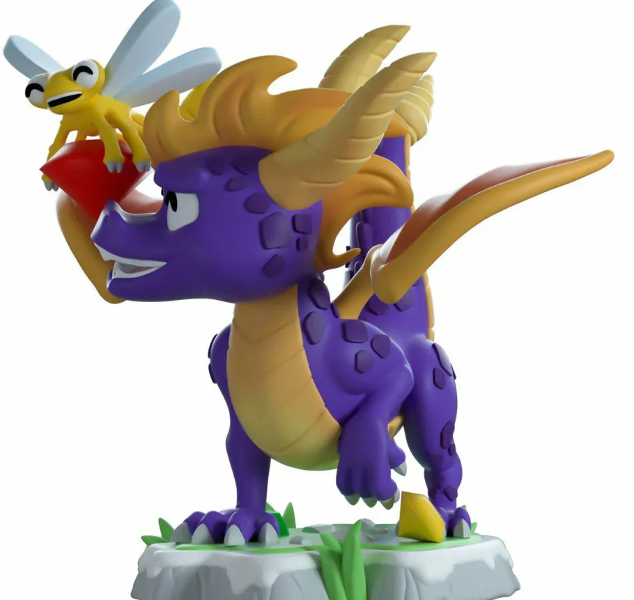 Designer Vinyl>Spyro the Dragon - Spyro & Sparx 3.5" Vinyl Figure
