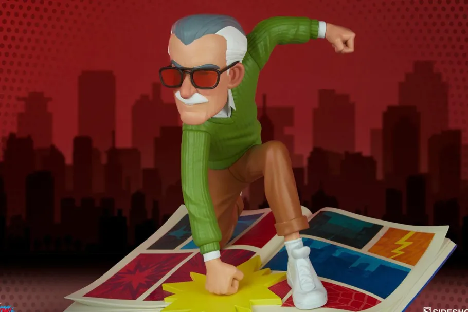 Designer Vinyl>Stan Lee - The Marvelous 9” Vinyl Figure by Gabriel Soares