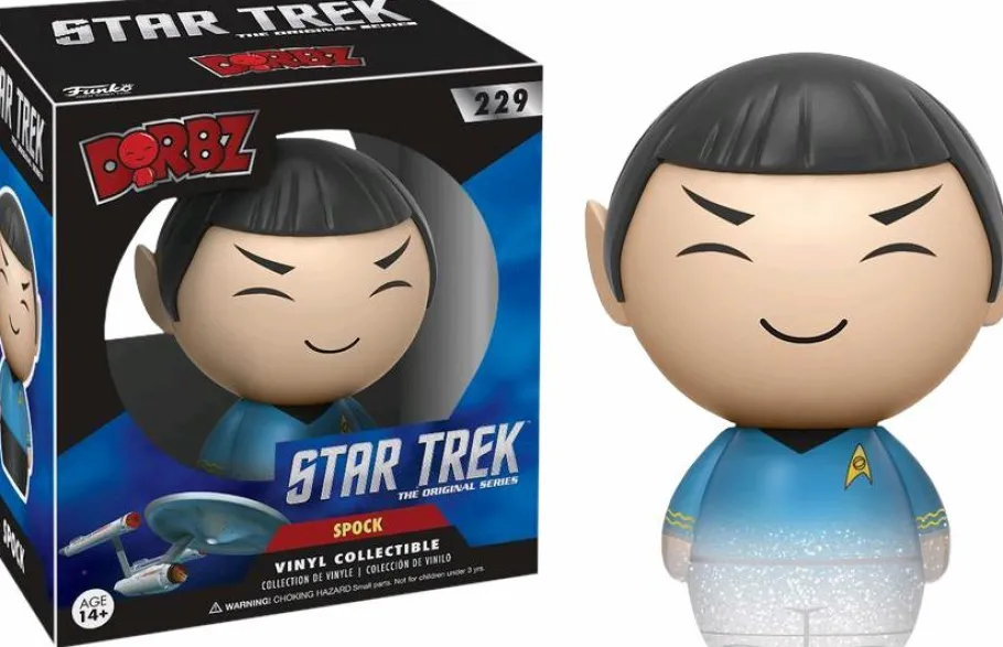 Designer Vinyl>Star Trek - Spock Beam Up Dorbz Vinyl Figure (RS)