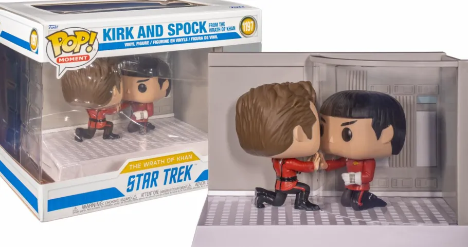 Pop! Moments>Star Trek II: The Wrath Of Khan - Kirk & Spock Movie Moments Pop! Vinyl Figure 2-Pack