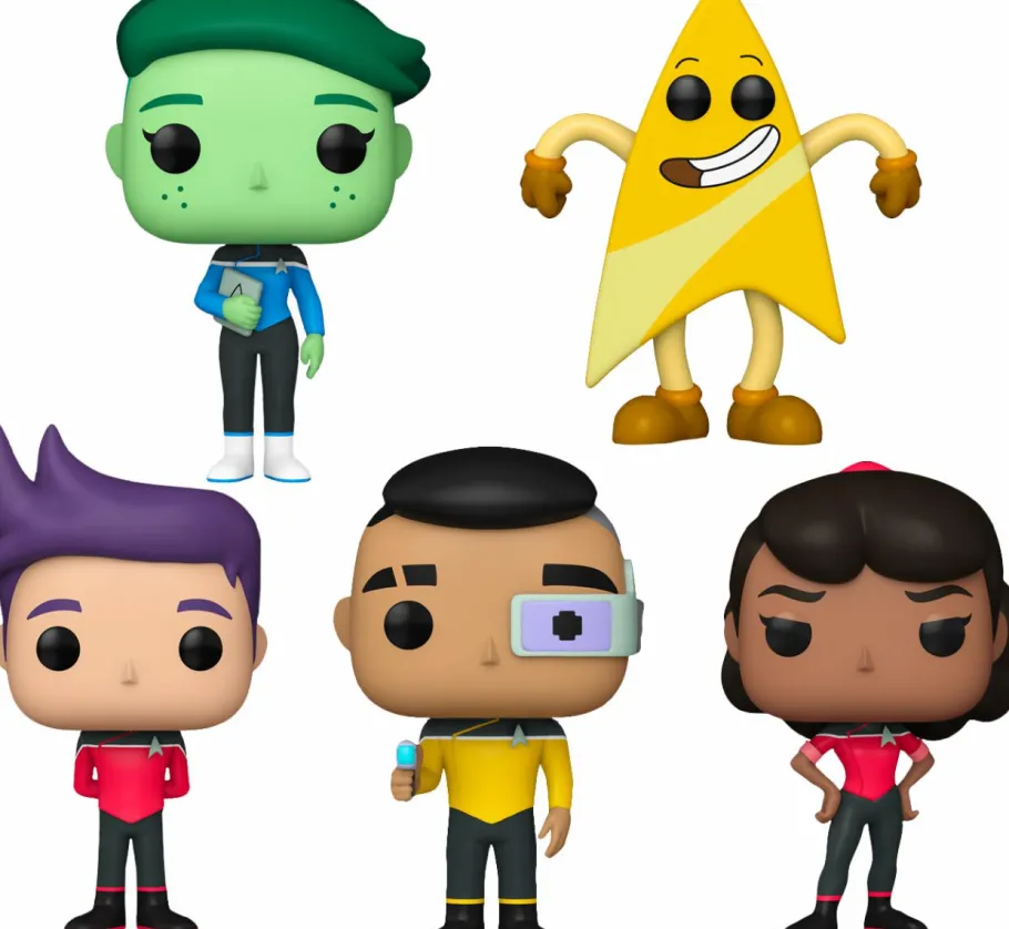 Pop! Bundles>Star Trek : Lower Decks - USS Cerritos Pop! Vinyl Figure Bundle (Set of 5)