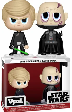 Designer Vinyl>Star Wars - Luke Skywalker & Darth Vader Vynl. Vinyl Figure 2-Pack