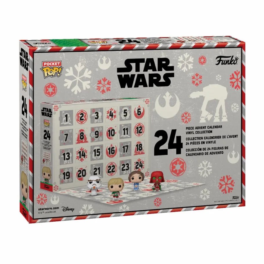 Collector & Mystery Boxes>Star Wars - 2022 Pocket Pop! Vinyl Advent Calendar
