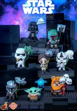 Cosbaby>Star Wars - Balloon Carrying Cosbi Bobble-Head Collection Blind Box Hot Toys Figure (Display of 8)