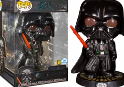 Super-Sized Pop!>Star Wars - Darth Vader 10” Jumbo Pop! Vinyl Figure with Lights & Sounds (Funko / Popcultcha Exclusive)
