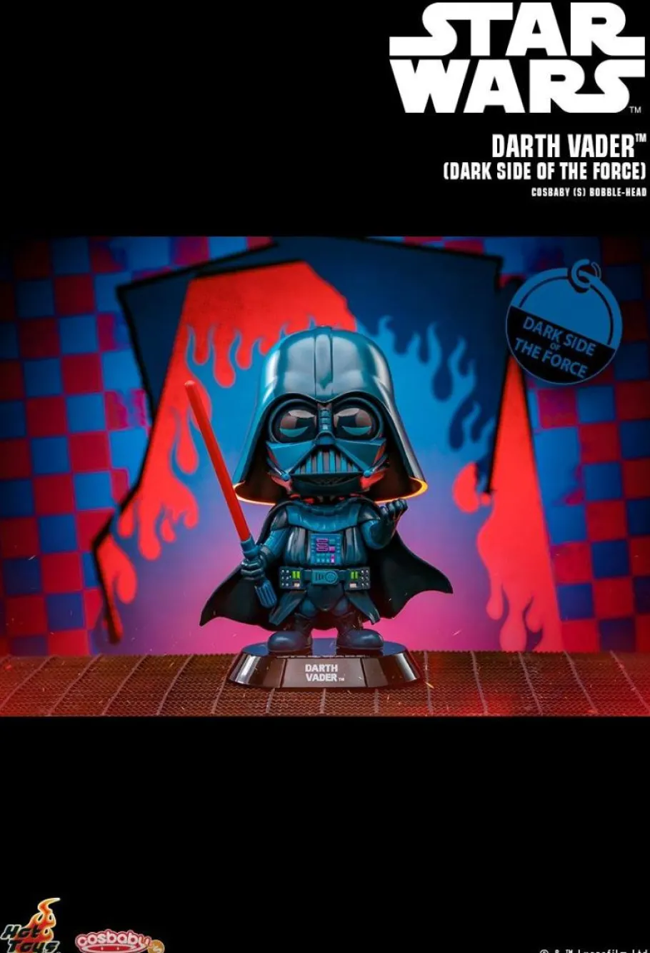 Cosbaby>Star Wars - Darth Vader (Dark Side of the Force) Cosbaby (S) Hot Toys Figure