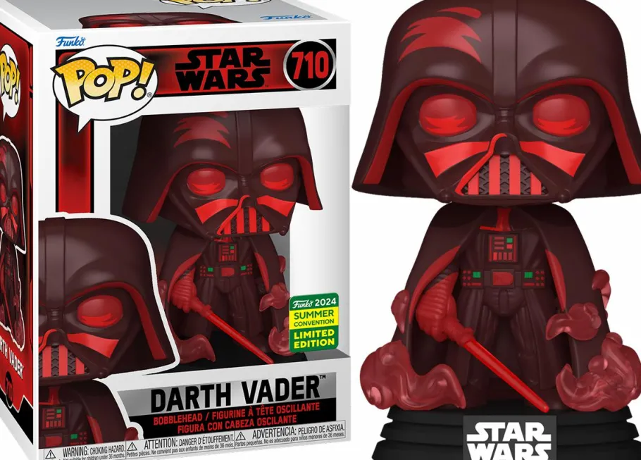 Funko Convention Exclusives>Star Wars - Darth Vader Pop! Vinyl Figure (2024 Summer Convention Exclusive) (Popcultcha Exclusive)