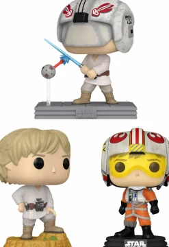 Pop! Bundles>Star Wars - Episode IV Luke Skywalker Pop! Vinyl Bundle (Set of 3)