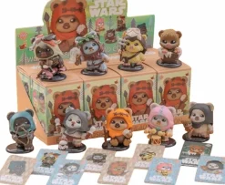 Cosbaby>Star Wars - Ewok Cosbi Bobble-Head Collection Blind Box Hot Toys Figure (Display of 8)