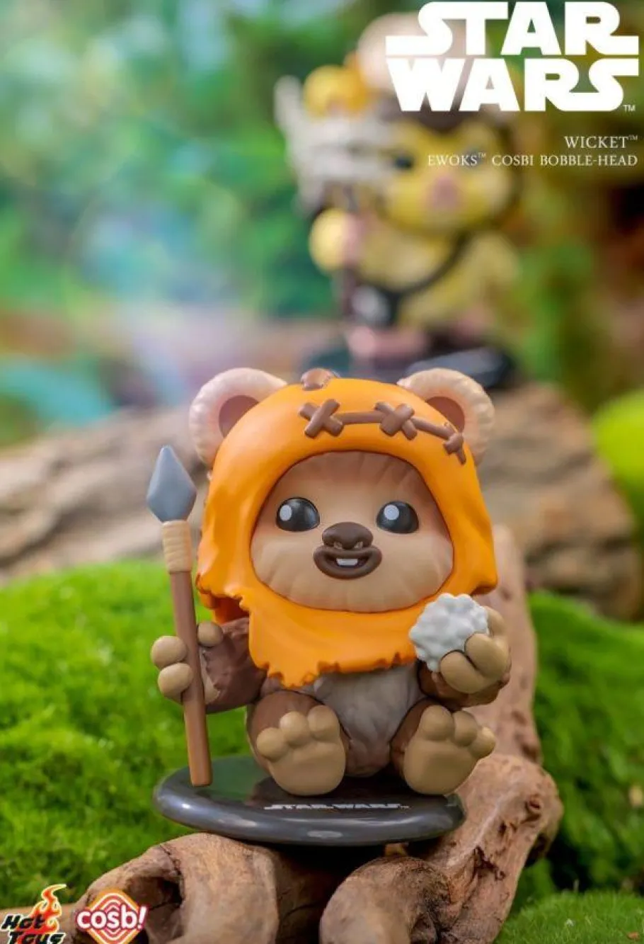 Cosbaby>Star Wars - Ewok Cosbi Bobble-Head Collection Blind Box Hot Toys Figure (Single Unit)