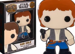 Pop! Home & Accessories>Star Wars - Han Solo 4” Pop! Enamel Pin