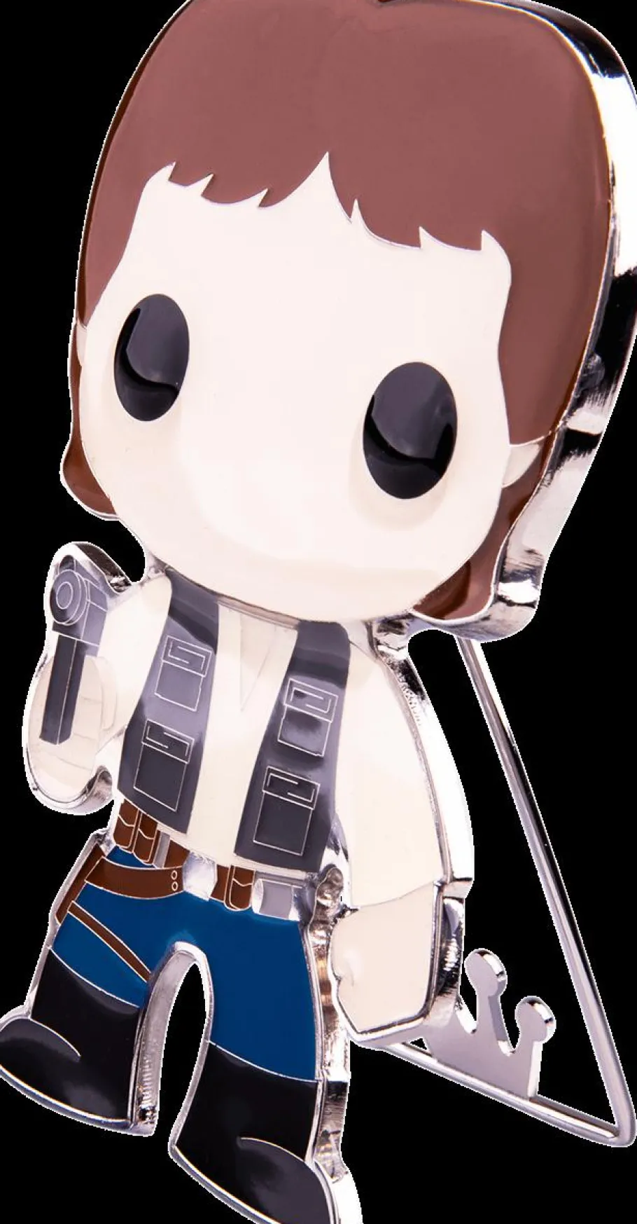 Pop! Home & Accessories>Star Wars - Han Solo 4” Pop! Enamel Pin