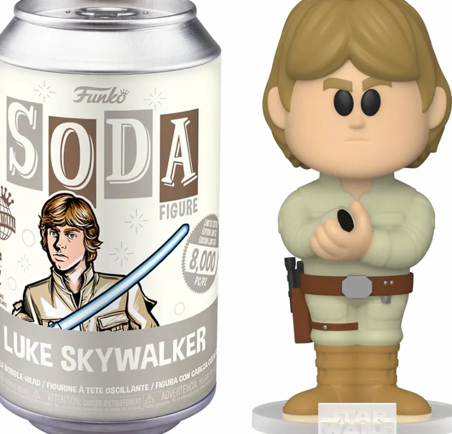 Designer Vinyl>Star Wars - Luke Skywalker Vinyl SODA Figure in Collector Can (International Edition)