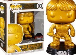 Standard Pop!>Star Wars - Luke Skywalker Metallic Gold Pop! Vinyl Figure