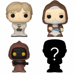 Collector & Mystery Boxes>Star Wars - Luke Skywalker, Obi-Wan Kenobi, Jawa & Mystery Bitty Pop! Vinyl Figure 4-Pack