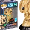 Pop! Deluxe>Star Wars - Obi-Wan Kenobi Rebel Alliance Artist Series Pop! Vinyl Figure with Pop! Protector