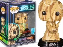 Pop! Deluxe>Star Wars - Obi-Wan Kenobi Rebel Alliance Artist Series Pop! Vinyl Figure with Pop! Protector
