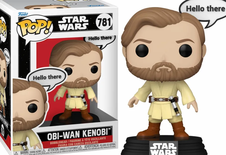 Standard Pop!>Star Wars - Obi-Wan Kenobi (Hello There) Pop! Vinyl Figure