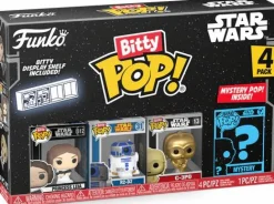 Pop! Bundles>Star Wars - Princess Leia, R2-D2, C-3PO & Mystery Bitty Pop! Vinyl Figure 4-Pack